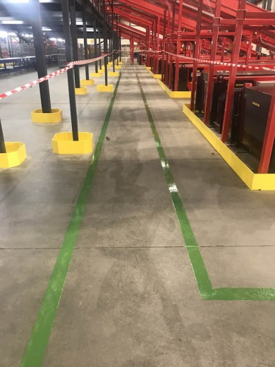 Painting decorating Floor taping - Collister Limited - 002