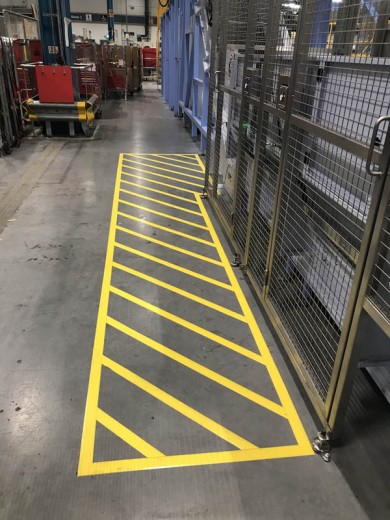 Painting decorating Floor taping - Collister Limited - 004