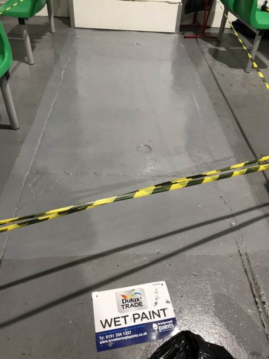 Painting Decorating - Floor Painting - Collister Limited - 008