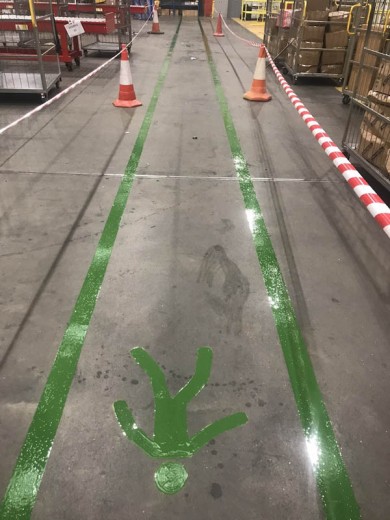 Painting decorating Floor taping - Collister Limited - 003