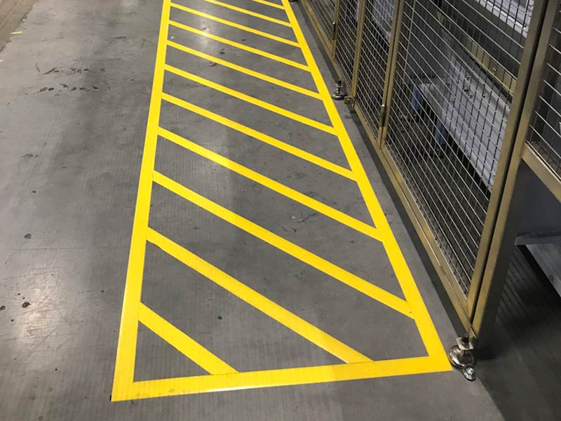 Floor taping - Collister Limited